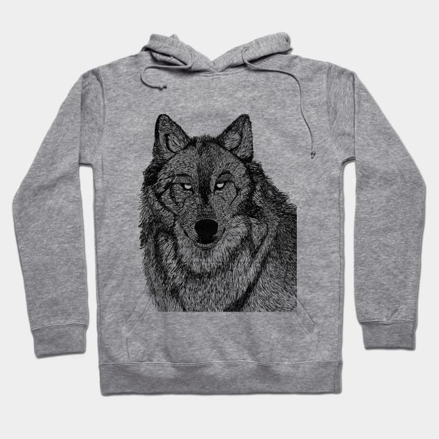 Wolf Hoodie by chiarazoppei8